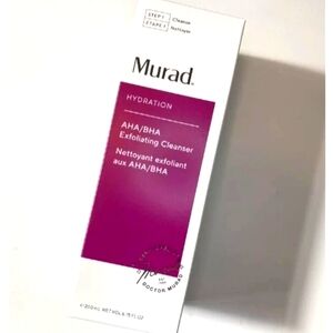 NWT Murad AHA/BHA Exfoliating Cleanser 6.75 FL OZ (Full Size)